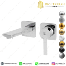 شیر روشویی توکار kwc مدل متیس