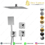 شیر دوش توکار kwc مدل متیس تیپ ۳ کروم