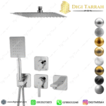 شیر دوش توکار kwc مدل متیس تیپ ۴ کروم