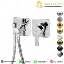 شیر توالت توکار kwc مدل متیس