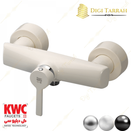 شیر توالت متیس سفید شیرآلات kwc کی دبلیو سی