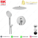 شیر دوش توکار kwc مدل زو تیپ ۳ کروم