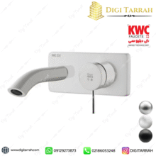 شیر روشویی توکار kwc مدل زو سفید