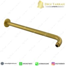 بازویی دیواری سردوش طلایی مات