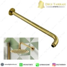 بازویی دیواری سردوش طلایی براق