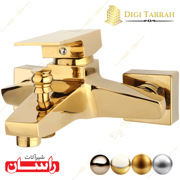 شیر دوش طلایی براق النا شیرآلات راسان