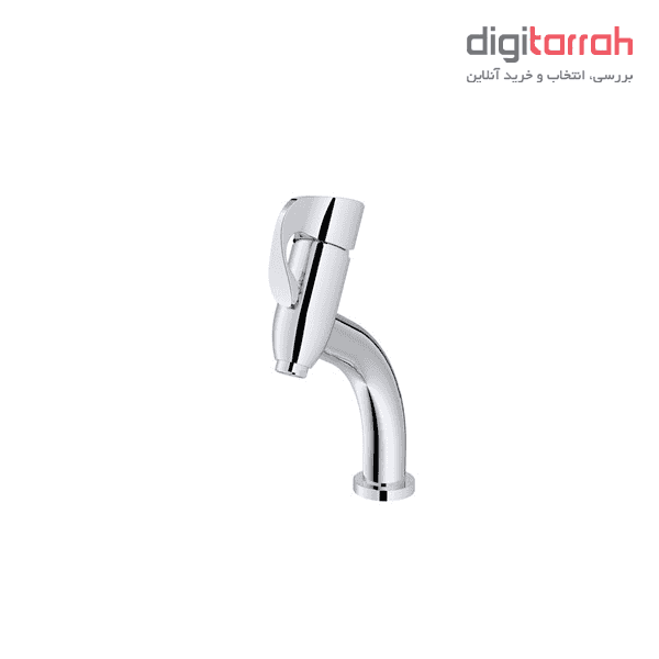 شیر روشویی پایه کوتاه شودر مدل دانته کروم براق شیرآلات شودر