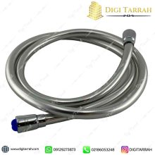 شلنگ دوش آنتی باکتریال کروم براق