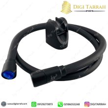شلنگ توالت آنتی باکتریال مشکی