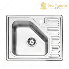 سینک ظرفشویی استیل البرز مدل فانتزی 810 توکار