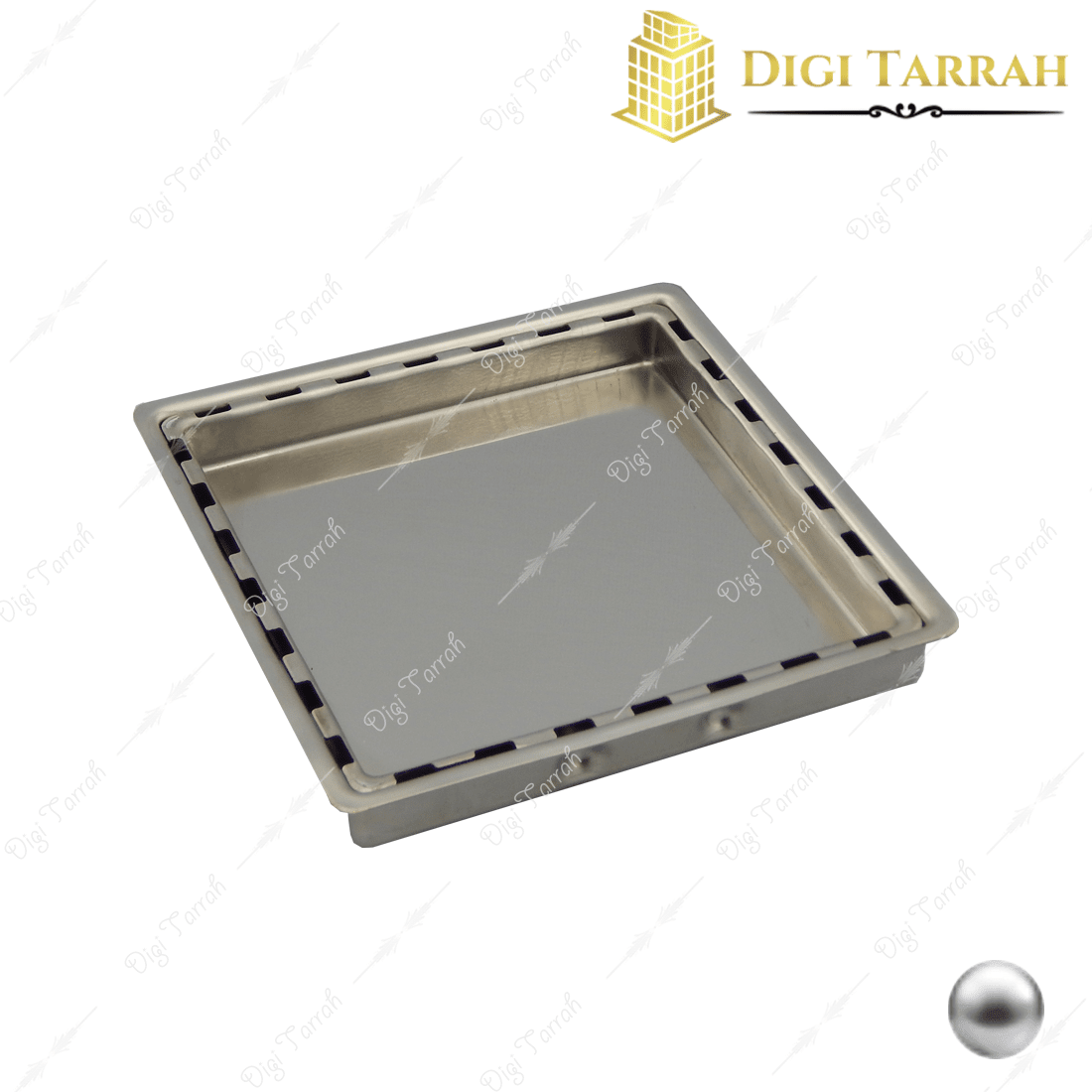 کفشور استیل سرامیک خور یا کاشی خور سایز 15 سانتی متری کد 25